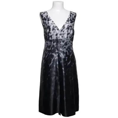 Jurk (Zwart, Grijs) van ESPRIT Collection Elastaan, Polyester