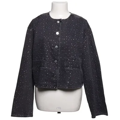 Denim jacket (Black) from Never Denim Recycled cotton