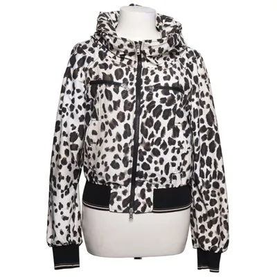 Jakke (Hvid, Sort, Brun) fra Marc Cain Bomuld, Elastan, Polyester