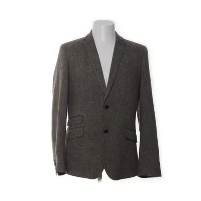 Blazer (Beige, Brown) from Plectrum by Ben Sherman Cotton, Polyester, Silk, Wool
