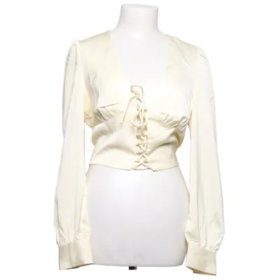 Blouse portefeuille (Beige) de Glamorous Polyester