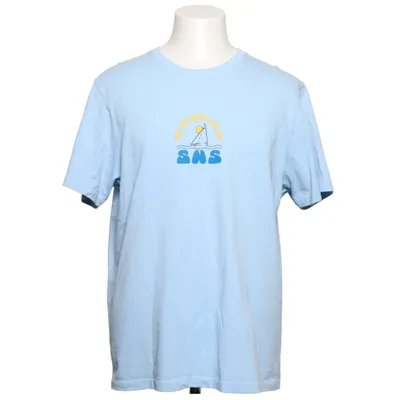 T-shirt (Blå) fra SNS Økologisk bomuld
