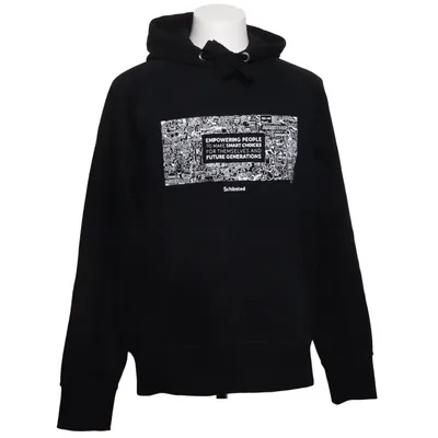 Hoodie (Black) from Tracker Cotton, Polyester