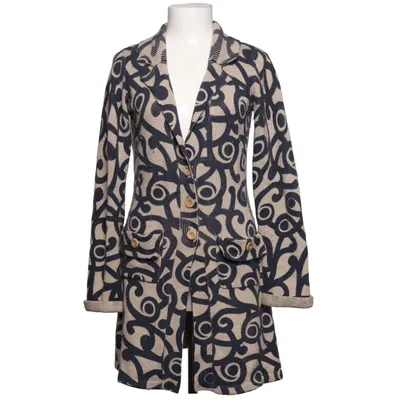 Cardigan (Beige, Blue) from FFC Cashmere, Wool