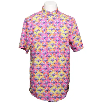 Korte mouwen shirt (Geel, Roze, Blauw) van WeSC Polyester