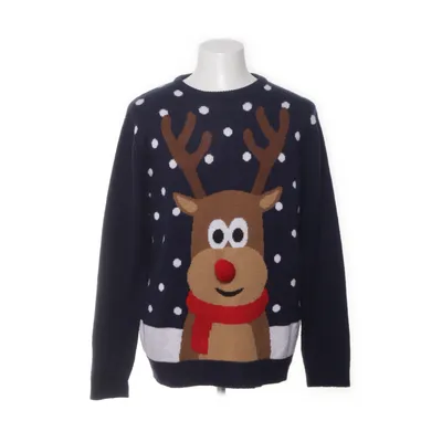 Christmas sweater (Blue, Multicolored) from Merry Christmas Acrylic