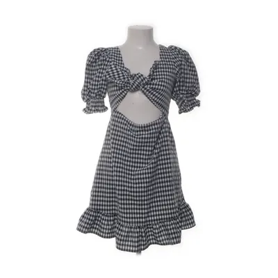 Jurk (Wit, Zwart) van Topshop Elastaan, Polyester