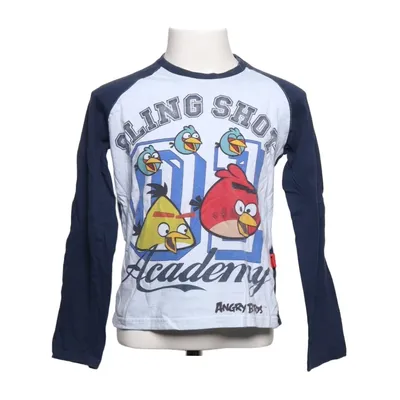 Lange mouwen shirt (Blauw, Wit, Meerkleurig) van Angry Birds Katoen