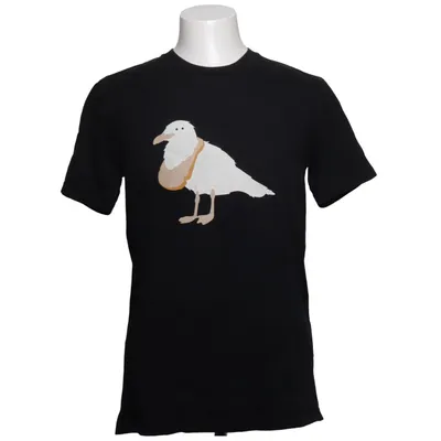 T-shirt (Noir) de Cleptomanicx Coton