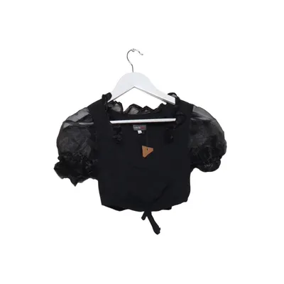 Dirndl blouse (Black) from Edel Heiss Cotton, Polyester