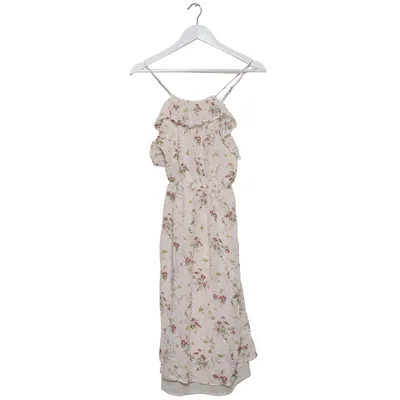 Robe longue (Blanc, Multicolore) de Zara Basic Collection Polyester