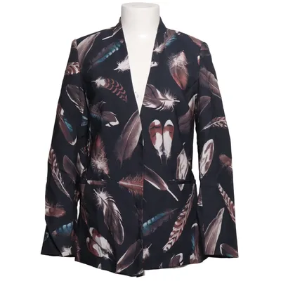 Kavaj (Svart, Flerfärgad) från Limited Edition KappAhl Polyester, Viskos
