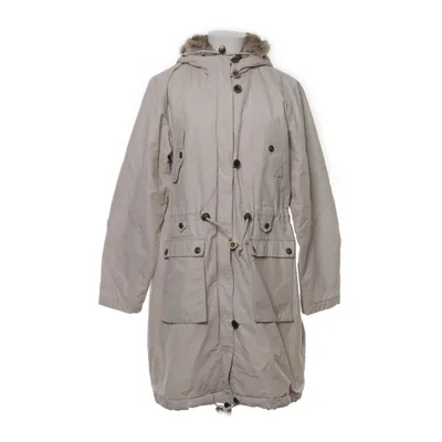 Parkas (Beige) från Hollies Stockholm Bomull, Nylon, Polyester, Kaninpäls