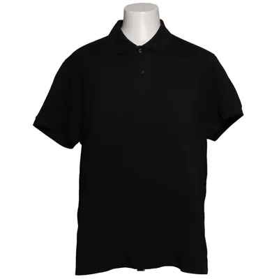 Poloshirt (Zwart) van Uniqlo Katoen, Polyester