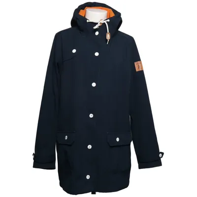 Jacke (Blau) von Derbe Polyester, Polyurethan