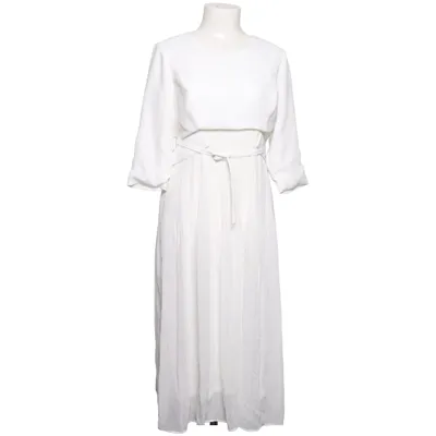 Dress (White) from Luxe by Seraphine Elastane, Polyester, Viscose