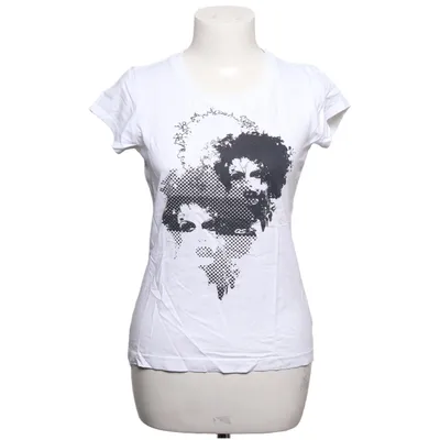 T-shirt (Wit, Zwart) van QS by S.Oliver Katoen