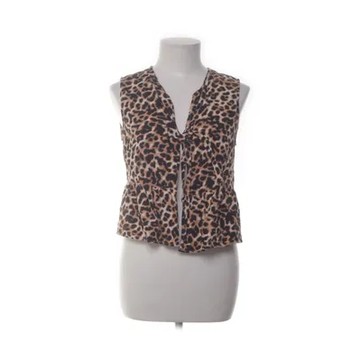 Top (Meerkleurig, Zwart) van Stradivarius Katoen, Linnen, Viscose