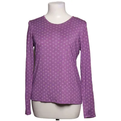 T-shirt à manches longues (Violet) de Gudrun Sjödén Soie