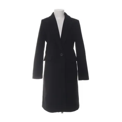 Frakke (Sort) fra Mango Basics Polyester, Uld, Akryl, Viscose, Polyamid, Bomuld