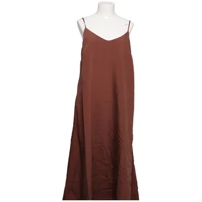 Långklänning (Brun) från Nümph Polyester, Viskos