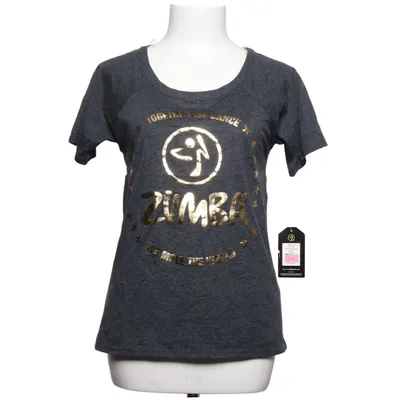 T-shirt (Grå) från Zumba Wear Bomull, Polyester