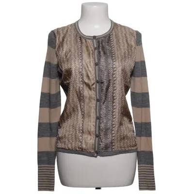 Cardigan (Grijs, Beige, Meerkleurig) van Gustav Zijde, Wol