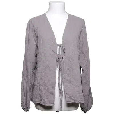 Wickelbluse (Grau) von Sassy Classy Baumwolle
