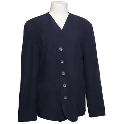Kavaj (Blå) från Concept Linne, Polyester, Viskos