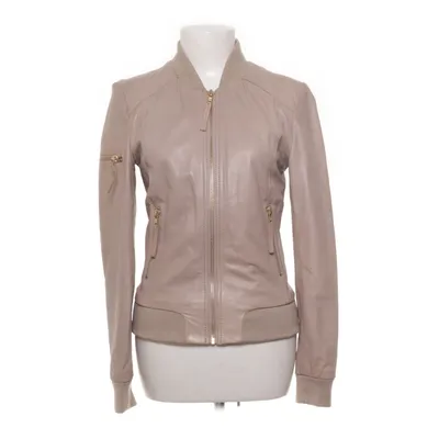 Läderjacka (Beige) från Primeboots Skinn, Polyester