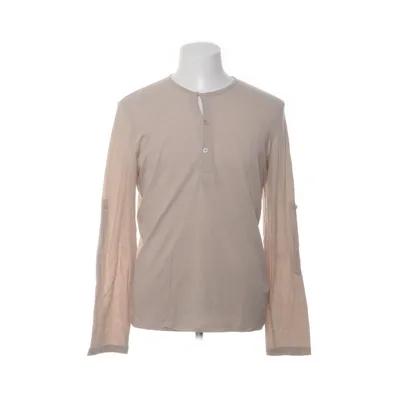 Henley shirt (Beige) van H&M Katoen, Polyester