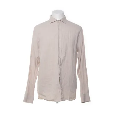 Shirt (Beige) from The Shirt Factory Linen