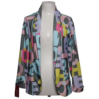 Blazer (Gray, Multicolored) from Red Label Elastane, Viscose