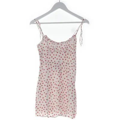 Jurk (Wit, Rood) van Pull & Bear Viscose