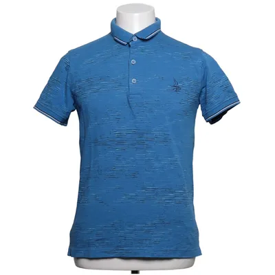 Poloshirt (Blauw, Meerkleurig) van Ette Katoen, Elastaan