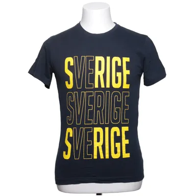 T-shirt (Blå, Gul) fra Intersport Bomuld
