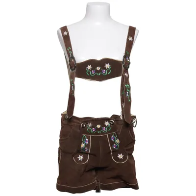 Pantalon en cuir traditionnel (Marron, Multicolore) de Gaudi