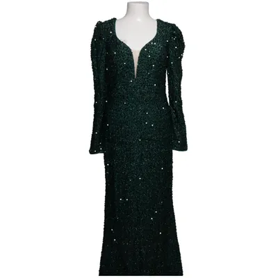 Evening gown (Green) from Miss Ord Elastane, Polyester