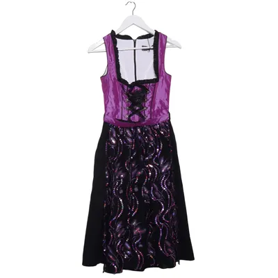 Dirndl (Black, Purple) from Edel Heiss Polyester