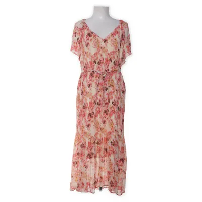 Jurk (Roze, Meerkleurig) van Ichi Gerecycled polyester