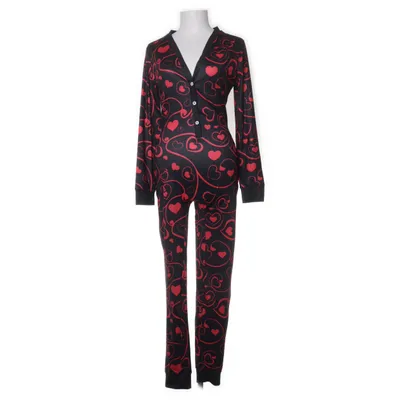 Mjukisdräkt (Svart, Röd, Flerfärgad) från Chicme Elastan, Polyester