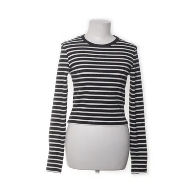 Lange mouwen shirt (Zwart, Wit) van FB Sister Katoen, Elastaan