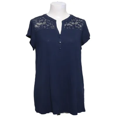 Top (Blue) from Bodyflirt Elastane, Polyester, Viscose