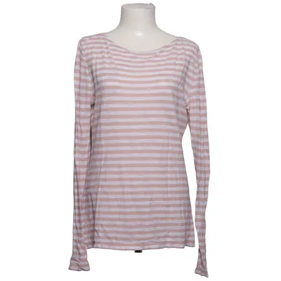 Langærmet t-shirt (Pink, Hvid) fra Marc O'Polo Bomuld