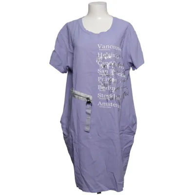 Robe (Violet) de New Collection Coton, Lin, Tencel