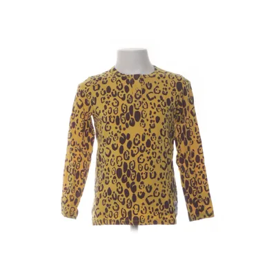 Henley shirt (Geel, Bruin) van Mini Rodini Elastaan, Lyocell