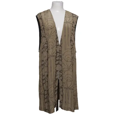 Vest (Beige, Black) from Doris Streich Metallic fiber, Polyester, Viscose