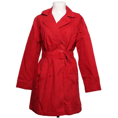 Trench coat (Red) from Joy Outerwear Cotton, Polyamide, Polyester