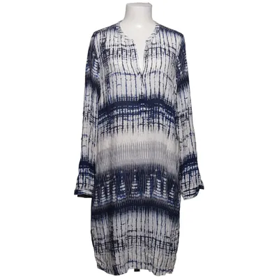 Tunic (Blue, White) from Sandwich Viscose