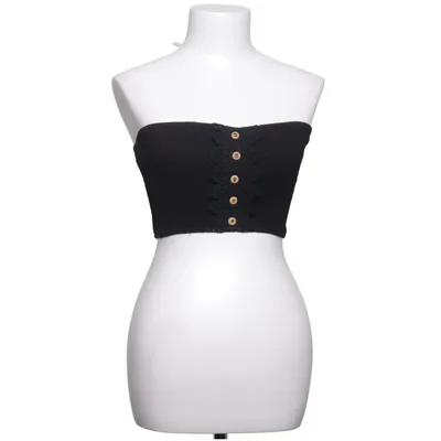 Tube top (Black) from Mooloola Cotton
